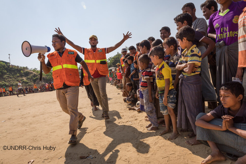 Earth observations for early warning for all